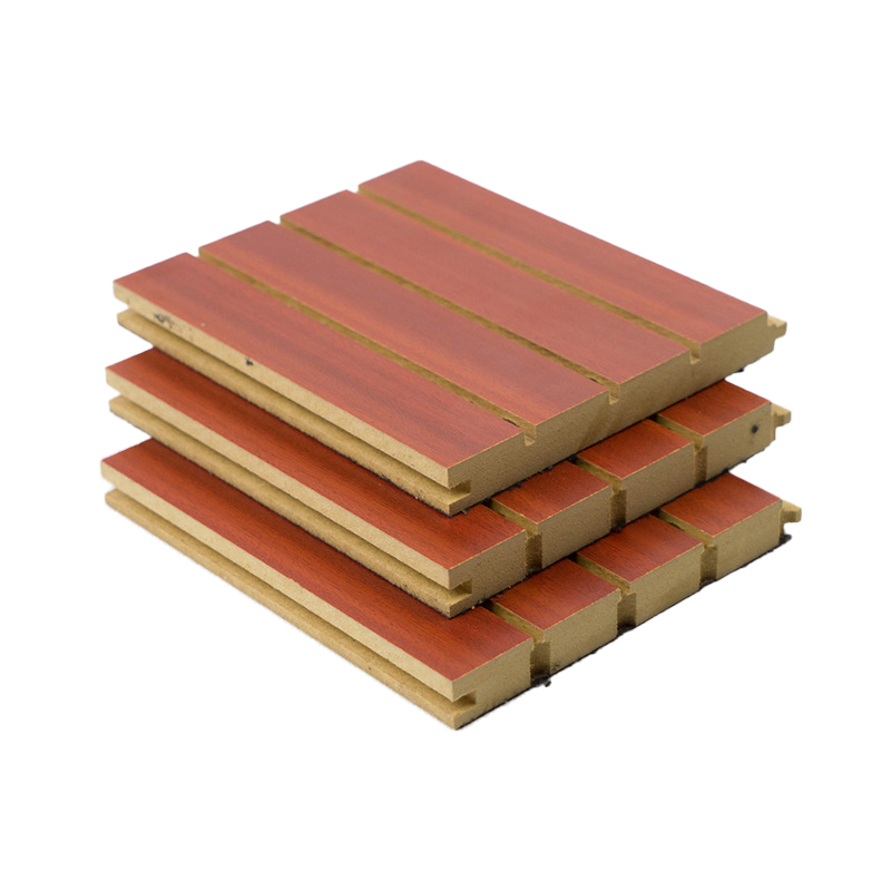 Flame retardant trough wood sound-absorbing board-1