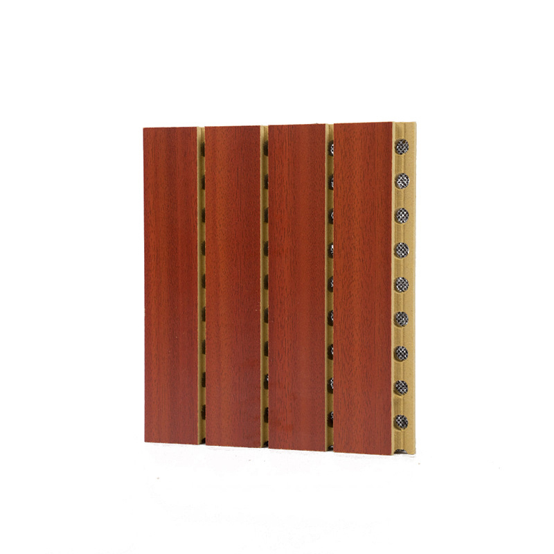 Flame retardant trough wood sound-absorbing board-3